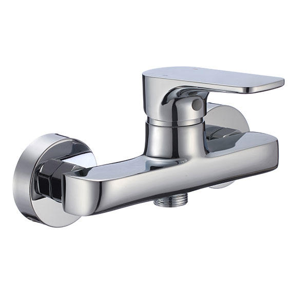 3179-20 mosadzný faucet, páková nástenná sprchová batéria na teplú/studenú vodu
