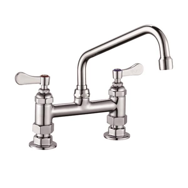 924D-GS12 faucet na pracovnú dosku a špajzu, komerčný kuchynský faucet;