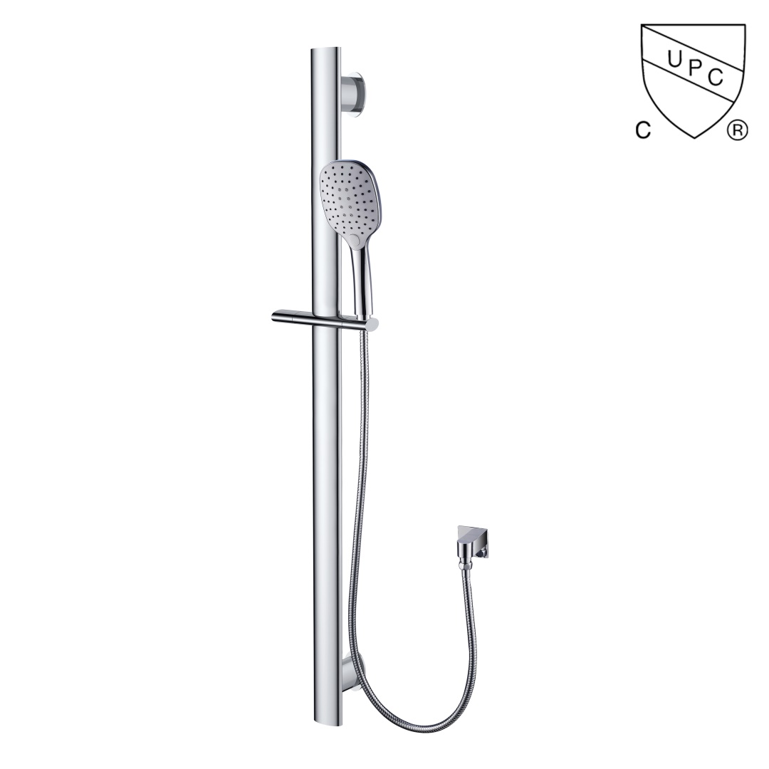 DA310024CP UPC, certifikované sprchové súpravy CUPC, sprchový set posuvný;