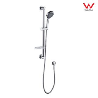 DA610012CP certifikované sprchové súpravy Watermark, posuvná sprchová súprava;