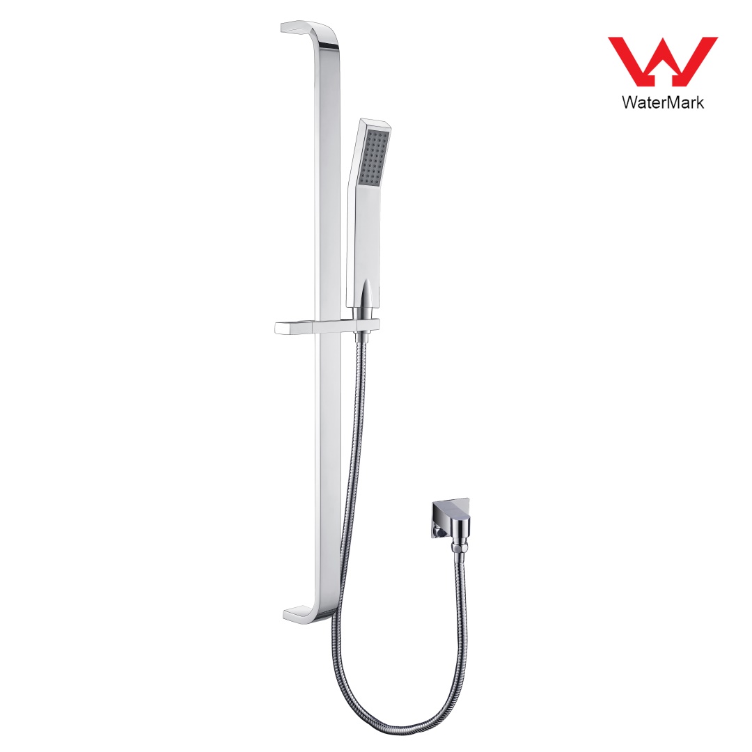 DA610016CP certifikované sprchové súpravy Watermark, posuvná sprchová súprava;