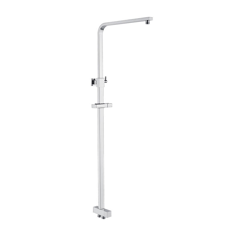 SR190 Mosadzný sprchový stĺp s nastaviteľnou výškou, sprchová tyč, sprchový nástenný stĺp;