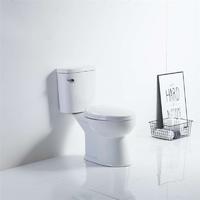 YS22202 2-dielna keramická toaleta, predĺžená toaleta S-trap, certifikovaná toaleta TISI/SNI;