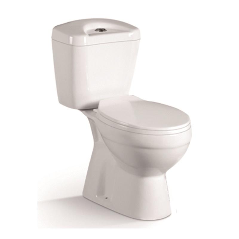 YS22207S 2-dielna keramická toaleta, umývadlo s dvojitým závesom;
