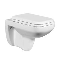 YS22212HR Závesné keramické WC, Rimless Závesné WC, umývanie;