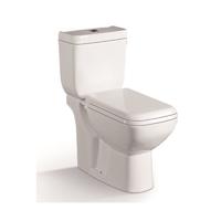 YS22212P 2-dielna keramická toaleta, zmývacia toaleta s uzavretým P-sifónom;