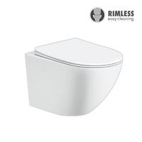 YS22216H Závesné keramické WC, Rimless Závesné WC, umývanie;