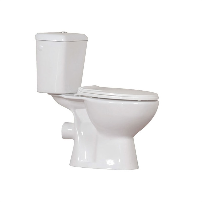 YS22221P 2-dielna keramická toaleta, zmývacia toaleta so záklopkou P;