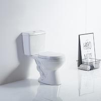 YS22235 2-dielna keramická toaleta, sifónová toaleta s tesniacim uzáverom;