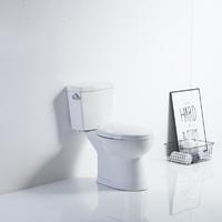 YS22238 2-dielna keramická toaleta, predĺžená toaleta S-trap, certifikovaná toaleta TISI/SNI;