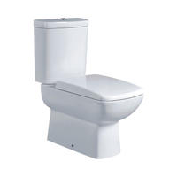 YS22240P 2-dielne keramické WC, zmývacie WC s uzavretým uzáverom P;