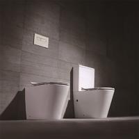 YS22268P 2-dielna keramická toaleta Rimless, umývacia toaleta so sifónom P;