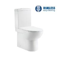 YS22275 2-dielna keramická toaleta Rimless, umývacia toaleta so sifónom P;