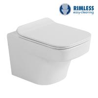 YS22282H Závesné keramické WC, Rimless Závesné WC, umývanie;