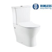 YS22292 2-dielna keramická toaleta Rimless, umývacia toaleta so sifónom P;