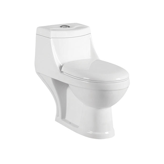 YS24106 Jednodielna keramická toaleta, zachytávač P, umývadlo;