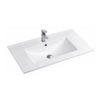 YS27286W-75 matná biela glazovaná keramická skrinka umývadlo, umývadlo, umývadlo;