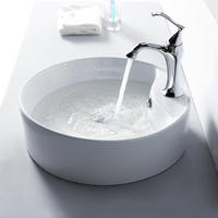YS28204 Keramické nadstavcové umývadlo, umelecké umývadlo, keramické umývadlo;