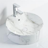 YS28204-MA Kamenná séria keramické nad umývadlom, umelecké umývadlo, keramické umývadlo;