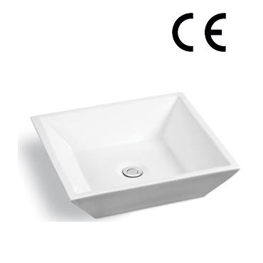 YS28261 Keramická umývadlo nad pult, umelecké umývadlo, keramický drez;
