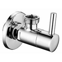 YS467A Mosadzný uhlový ventil, uzatvárací uhlový uzatvárací ventil vody, pre kohútik a WC, nástenný;