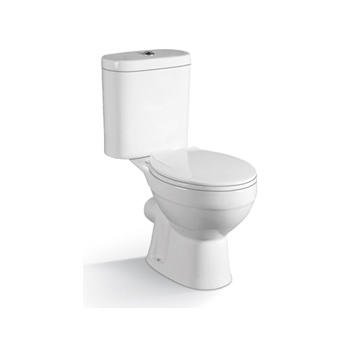 YS22206P 2-dielna keramická toaleta, umývadlo s prepojeným závesom P-trap;