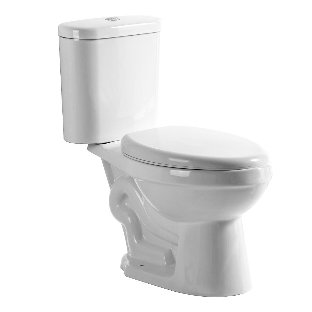 YS22236 2-dielna keramická toaleta, úzko spojená sifónová sifónová toaleta;