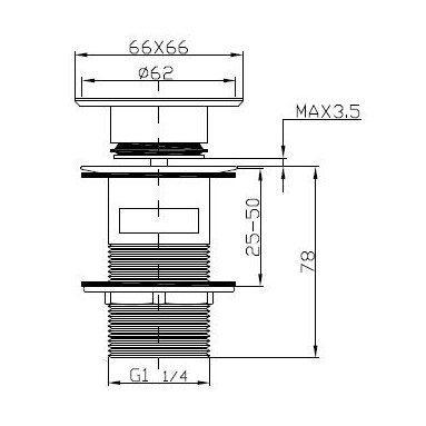 YS01132 Pop-up odpad, clic-clac;